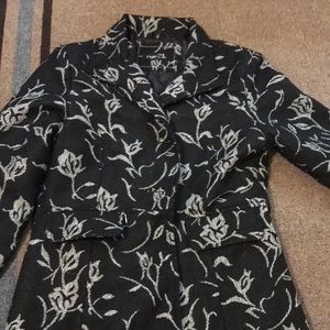 A long design jacket
